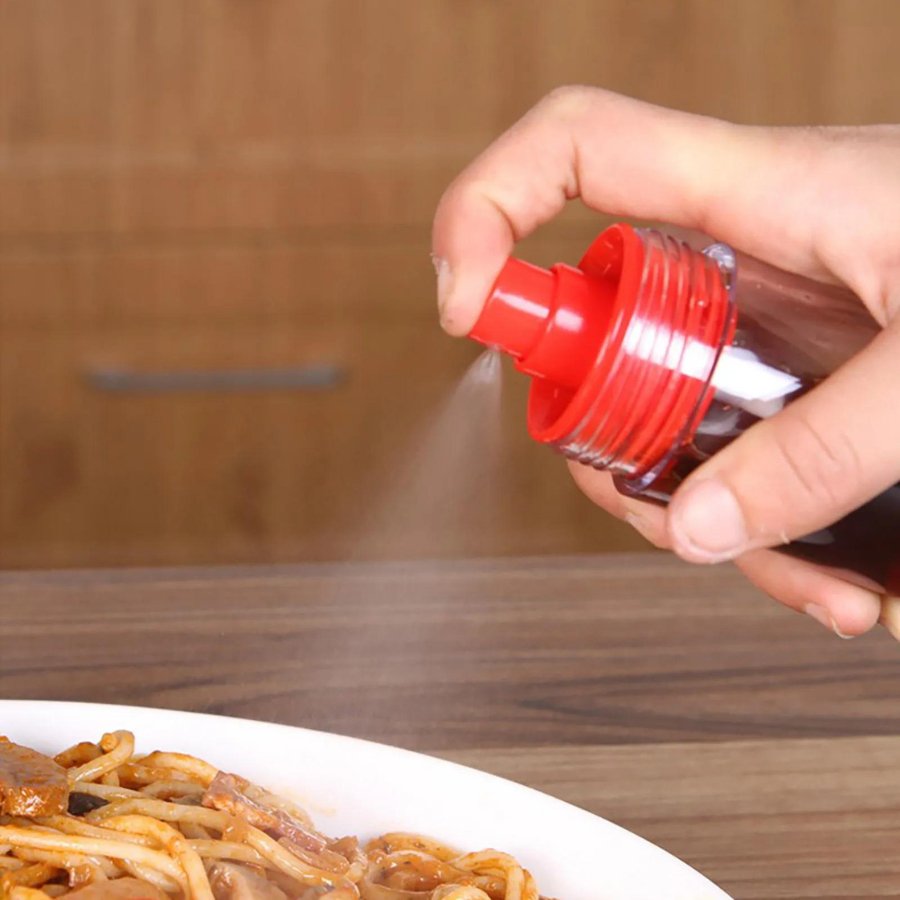 2 In 1 Kitchen Olive Oil Bottle and Spray - Cupindy