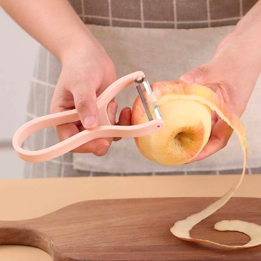 Dual-function carrot and potato slicer with grater – 2-in-1 kitchen tool – Cupindy