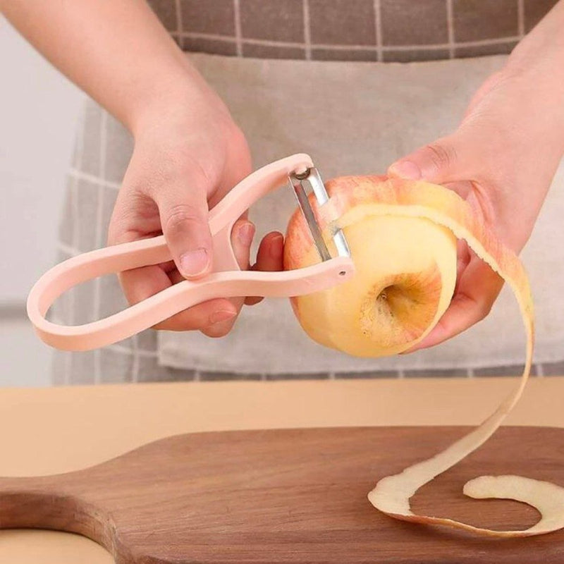 Dual-function carrot and potato slicer with grater – 2-in-1 kitchen tool – Cupindy