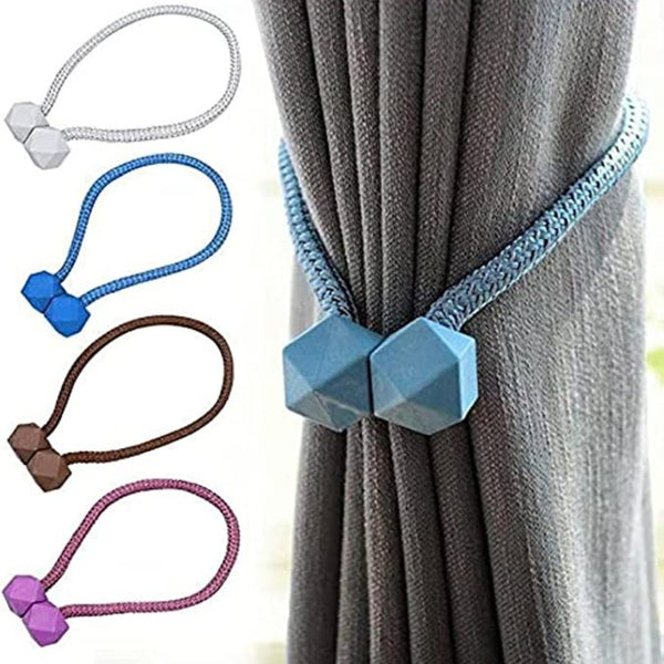 2 PCS Curtain Magnetic Tiebacks Fashion - Cupindy