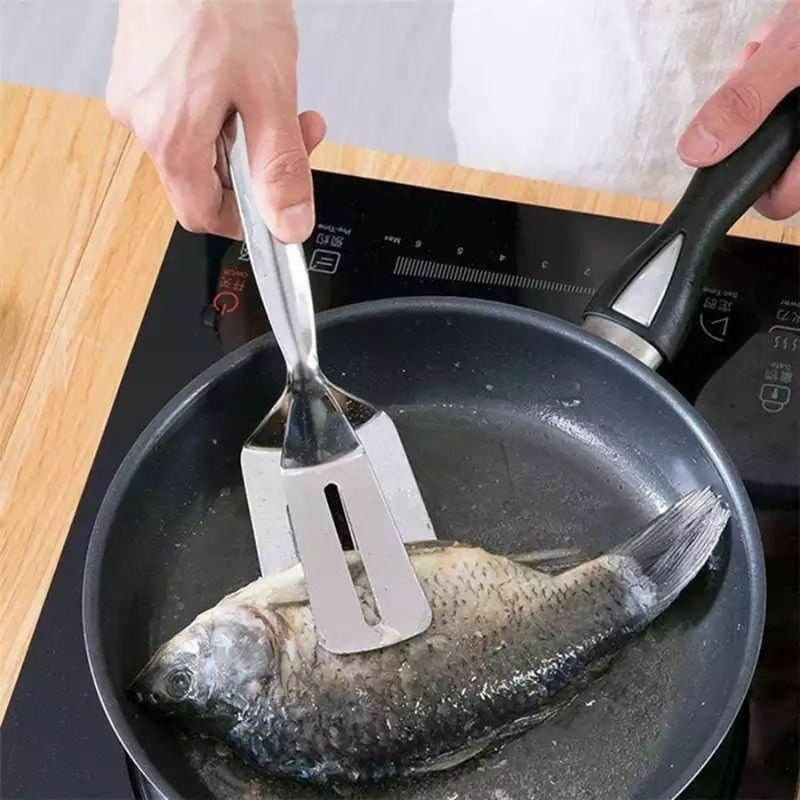 3-in-1 Cooking Tong, Double Sided Spatula - Cupindy