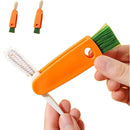 3 in 1 Multifunctional Kitchen Mini Cup Glass Cover Cleaning Brush - Cupindy