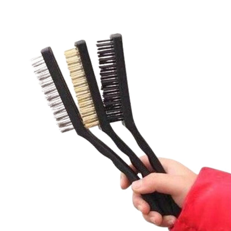 3 Large Pieces Wire Brushes Set - Cupindy