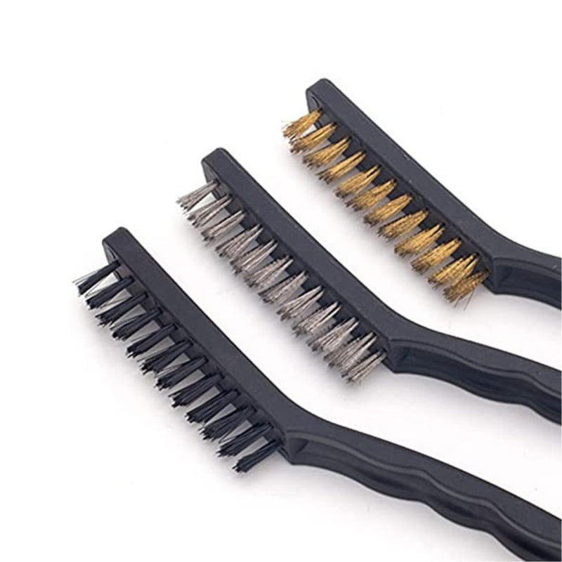 3 Large Pieces Wire Brushes Set - Cupindy