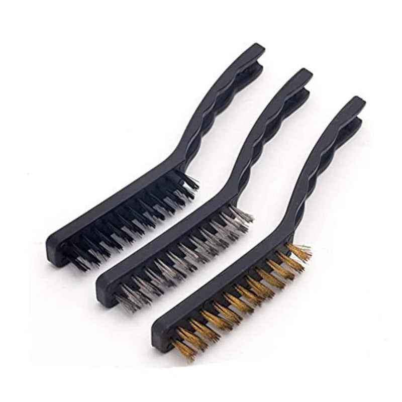 3 Large Pieces Wire Brushes Set - Cupindy