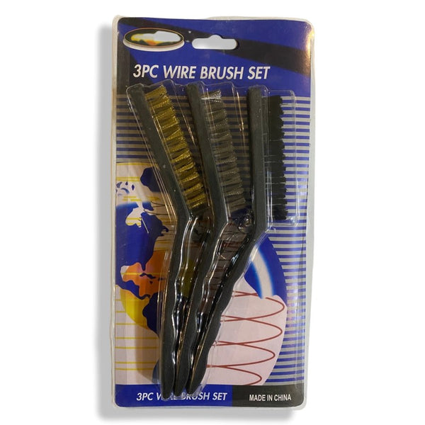 3 Large Pieces Wire Brushes Set - Cupindy