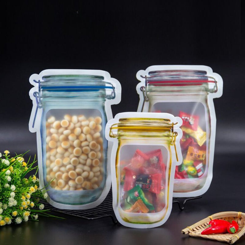 3 Pieces Jar Bottles Bags - Cupindy
