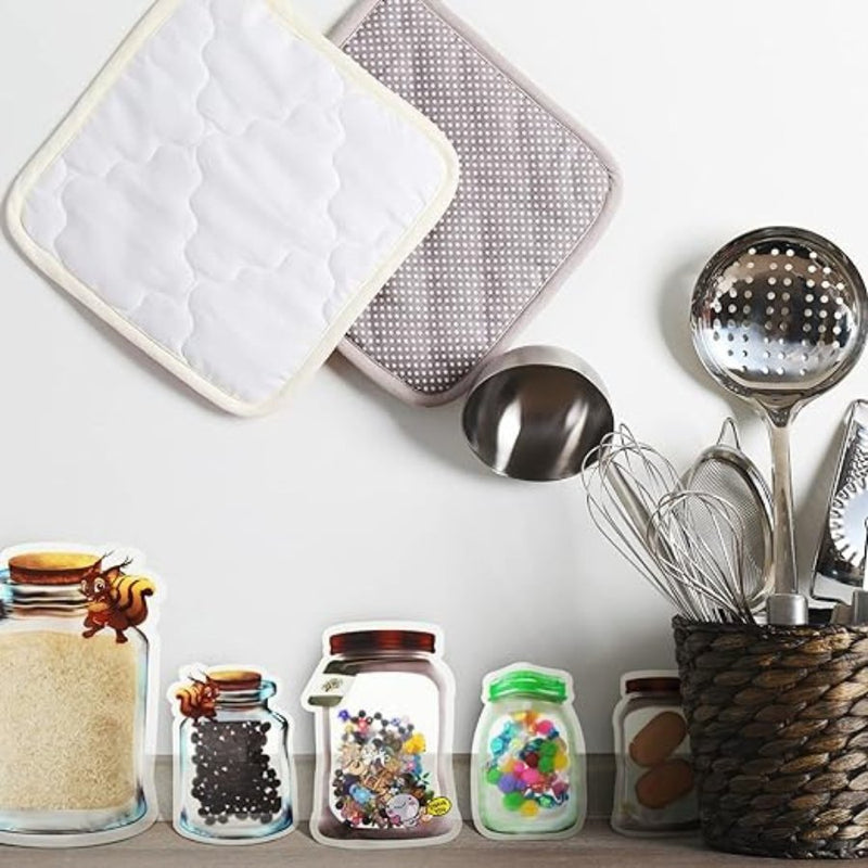 3 Pieces Jar Bottles Bags - Cupindy