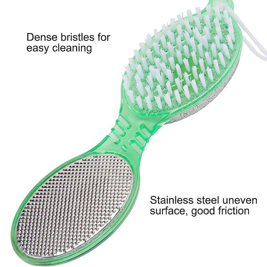4 in 1 Foot File with Pedicure Brush - Cupindy