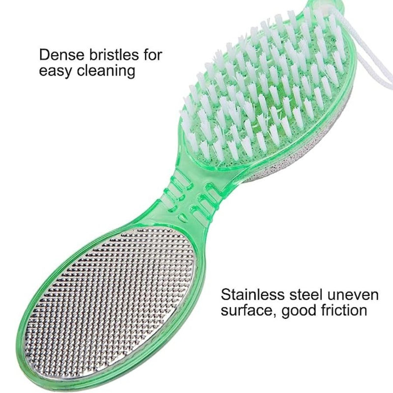 4 in 1 Foot File with Pedicure Brush - Cupindy