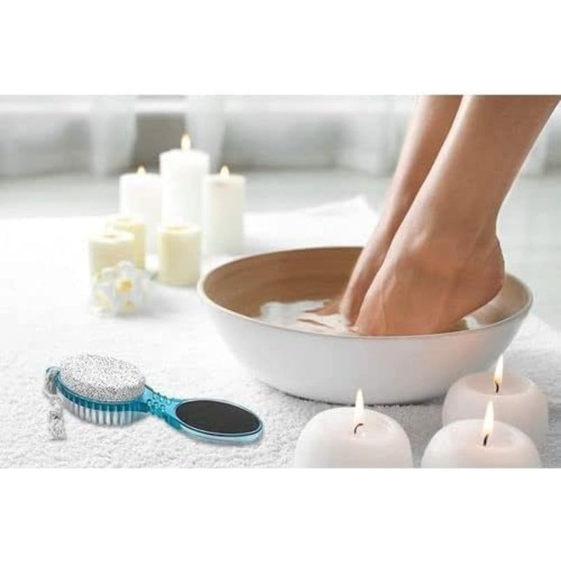 4 in 1 Foot File with Pedicure Brush - Cupindy