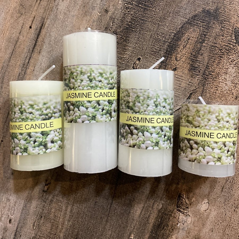 4 Piece Scented Candle Set Different Sizes - Cupindy