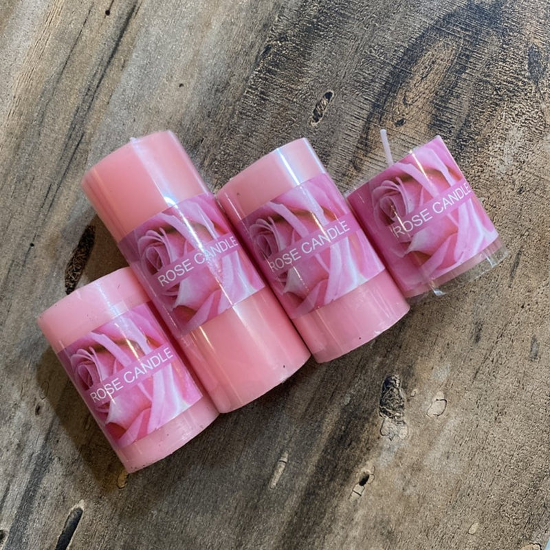 4 Piece Scented Candle Set Different Sizes - Cupindy