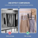 Pants hanger organizer for wardrobe - Cupindy