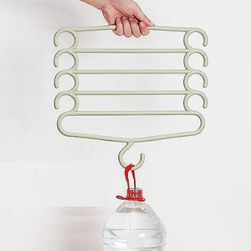 5 Layer Pants Clothes Hanger - Multi Colors - Cupindy