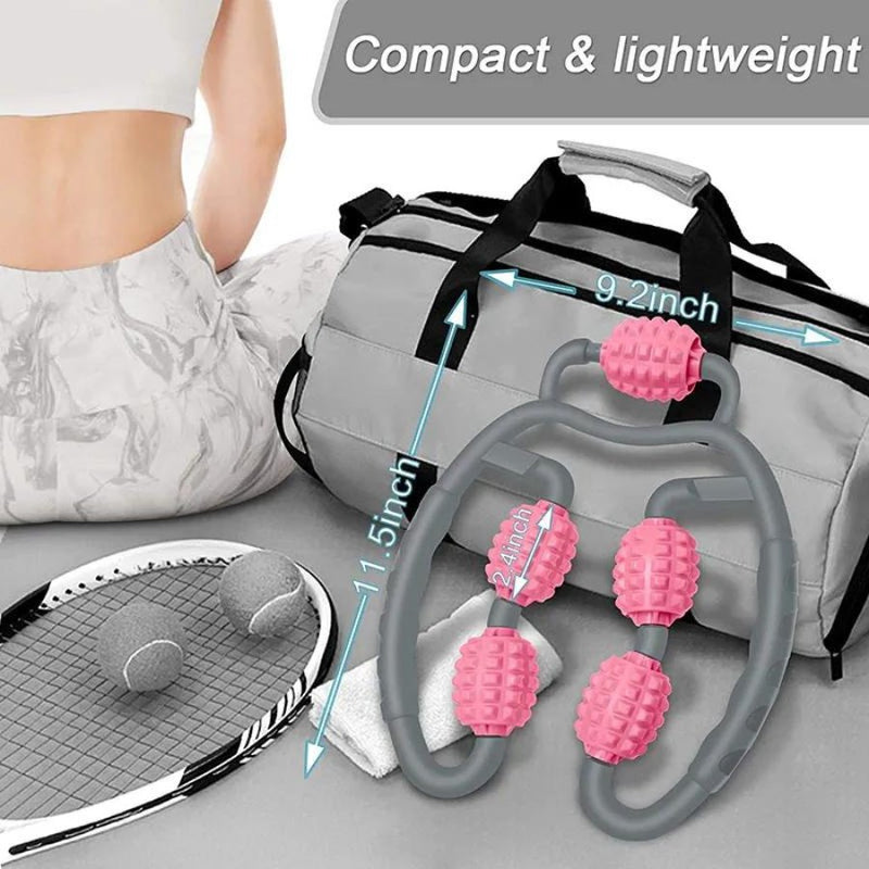 5 Wheels Muscle Roller Massager Muscle - Cupindy