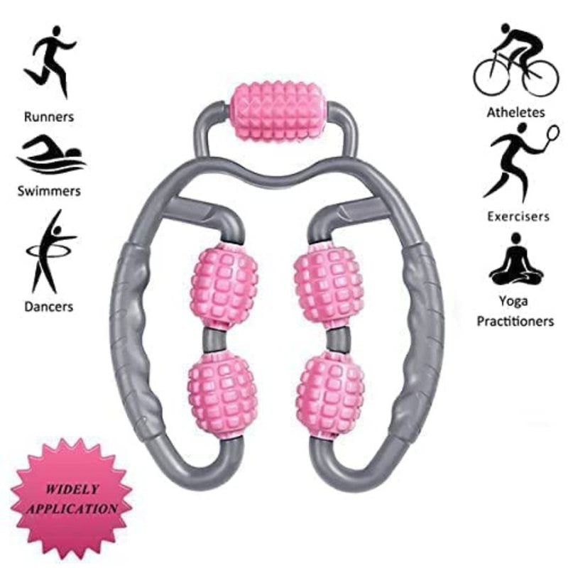 5 Wheels Muscle Roller Massager Muscle - Cupindy