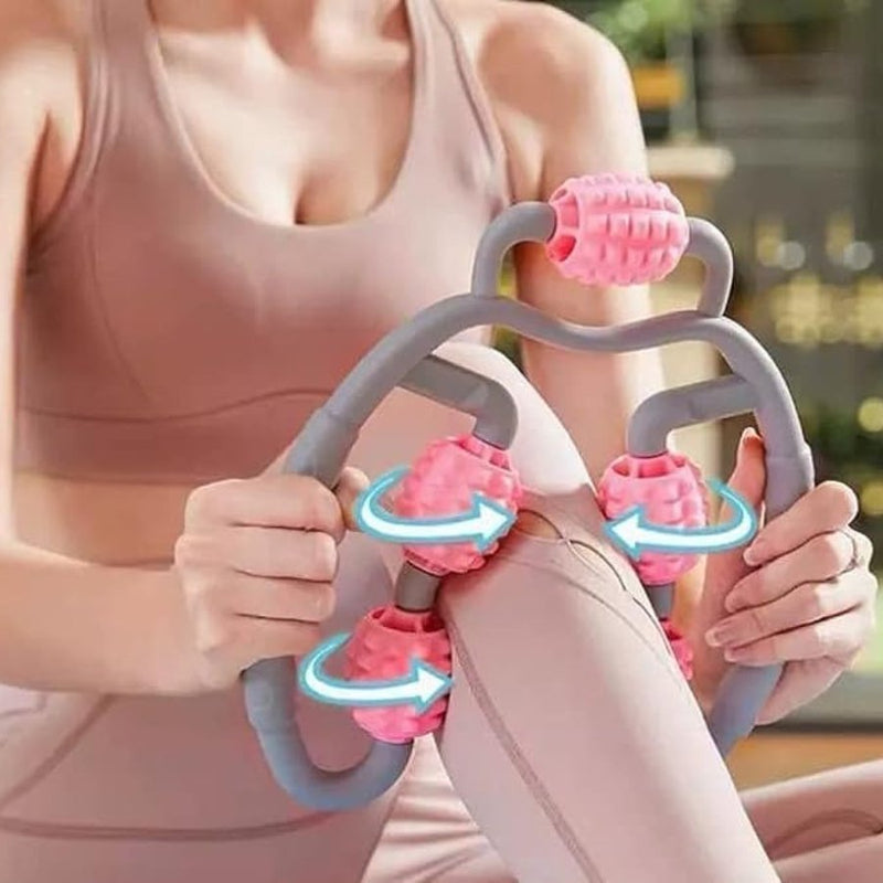 5 Wheels Muscle Roller Massager Muscle - Cupindy