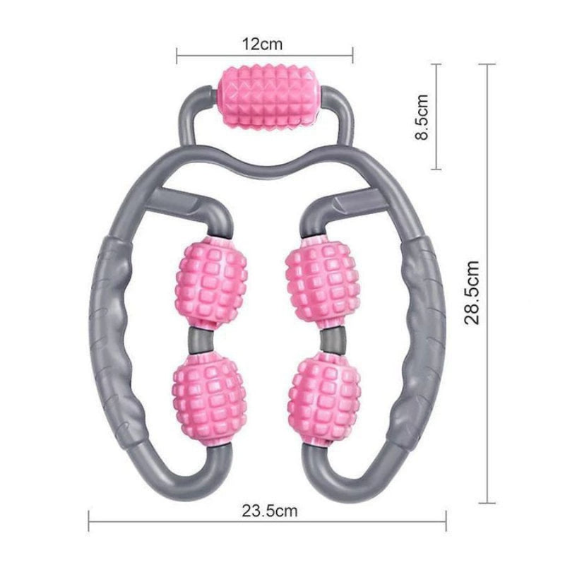 5 Wheels Muscle Roller Massager Muscle - Cupindy