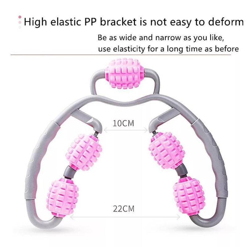 5 Wheels Muscle Roller Massager Muscle - Cupindy