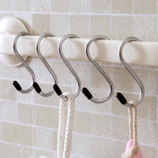 5PCS Space Saving “S” Hanger Hooks - Cupindy