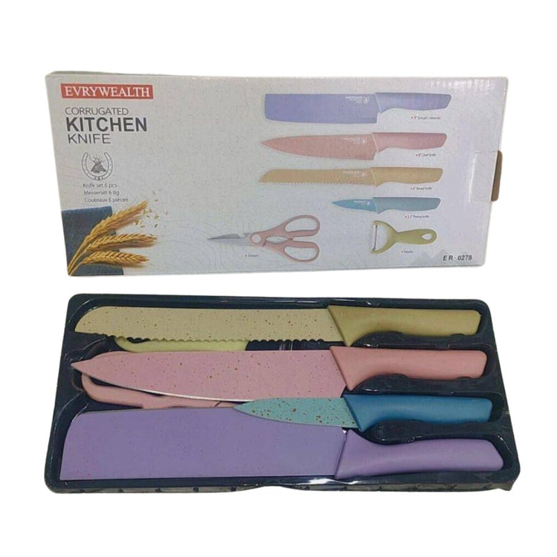 6-Piece Set household kitchen Knife - Cupindy