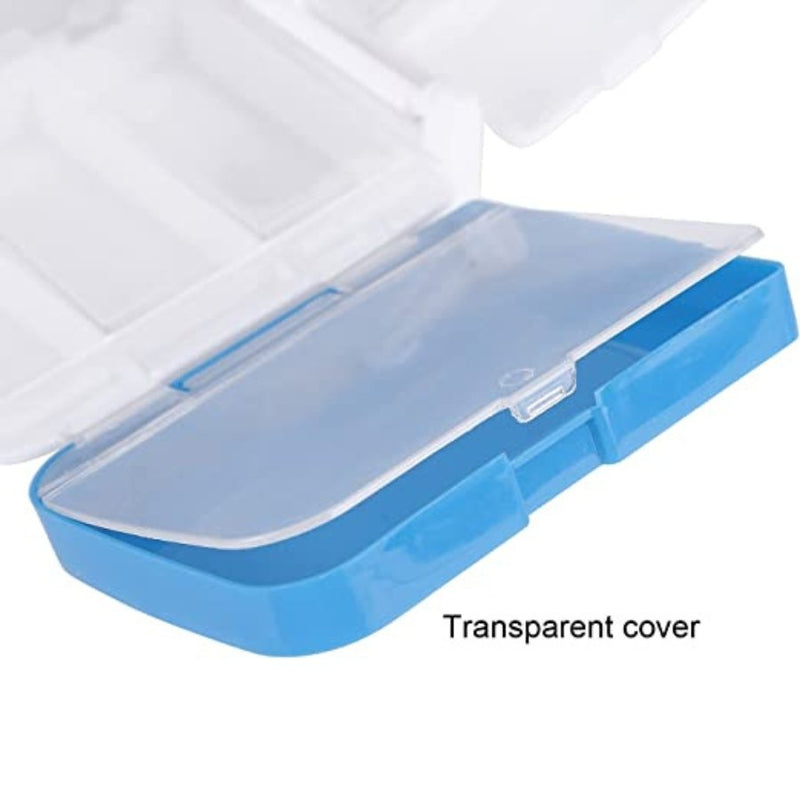 7 Day Pill Box Organizer Weekly Pill Box - Orange - Cupindy