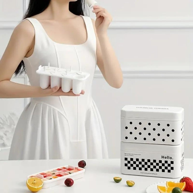 8 Grid Ice Cream Box Home Ice Cream - Cupindy