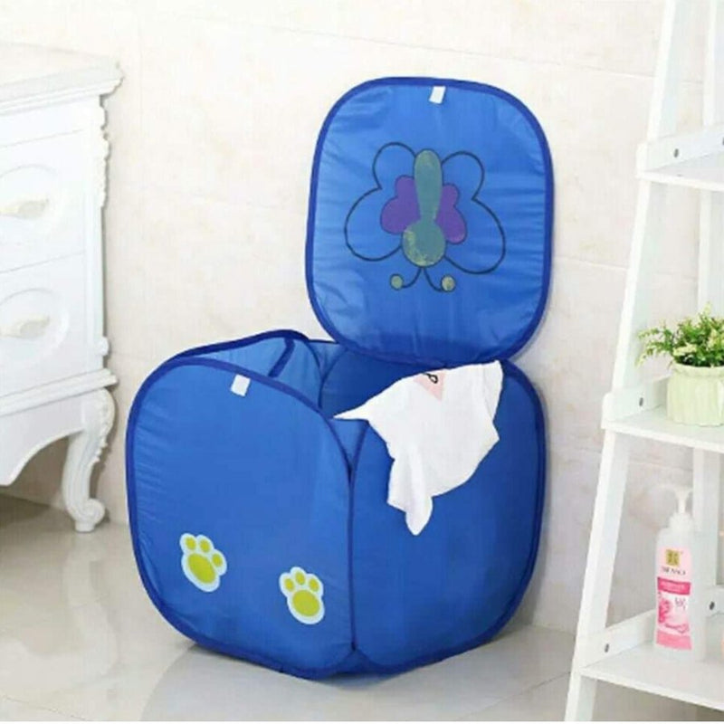 Waterproof portable laundry storage basket for kids’ clothes – Cupindy