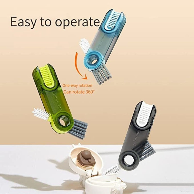 Multi-colored kitchen brush for deep cleaning - Cupindy