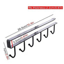 Steel 6-hook kitchen rack for hanging utensils and cloths – Cupindy