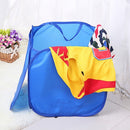 1 Piece Laundry Basket Portable Quartet Laundry Basket Waterproof - Cupindy