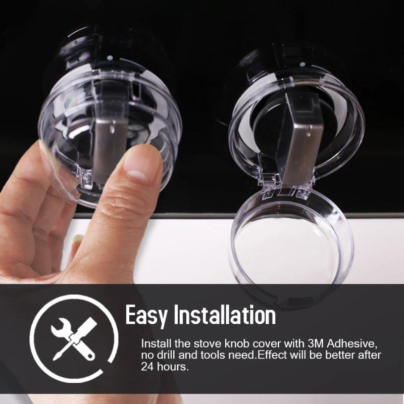 Baby proof gas oven knob protectors 2 pieces – Cupindy