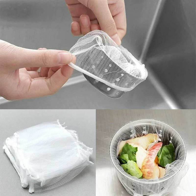 50 disposable mesh bags for kitchen sink strainers – Cupindy