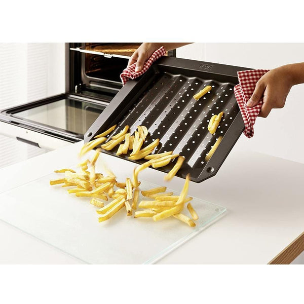 Zenker Baking and Frying Tray with Perforated Surface - 38 cm | Cupindy