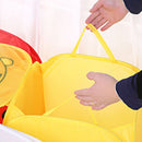 Large capacity laundry basket for efficient laundry management
