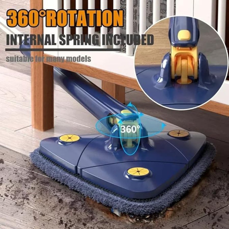 Triangular mop head for precise corner cleaning – Cupindy