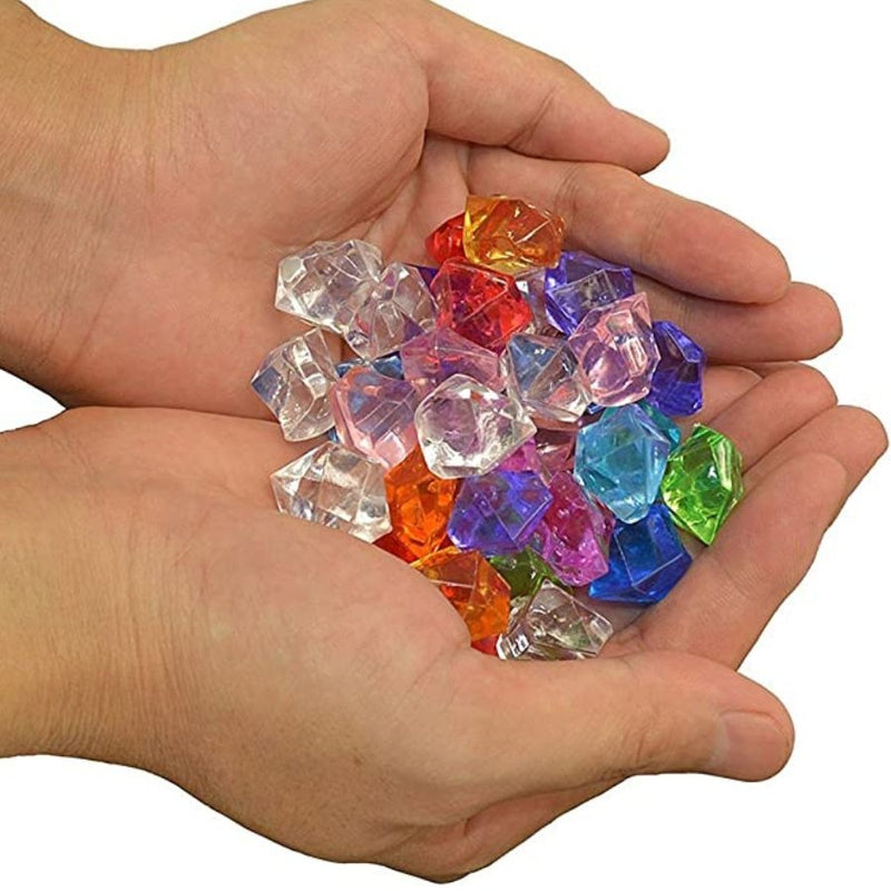 Acrylic Crystal About 40 Pieces - Multi Colors - Cupindy