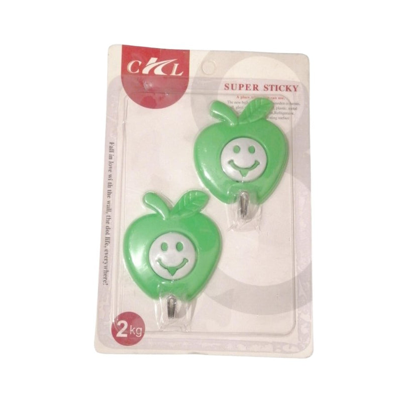 Adhesive Hook, wall hanging Hook Smile Face - Cupindy