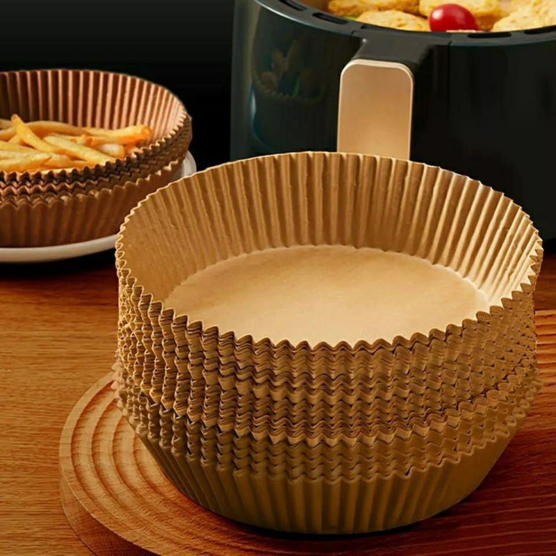 Air Fryer Disposable Paper Liner Food Grade 100PCS,Non-Stick - Cupindy