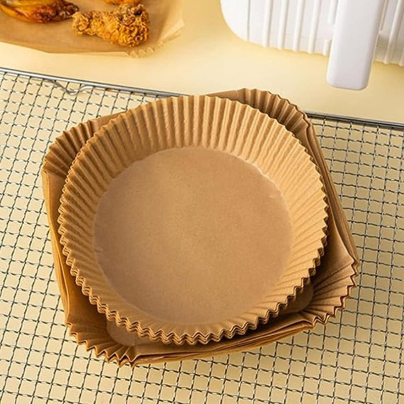 Air Fryer Disposable Paper Liner Food Grade 50PCS,Non-Stick - Cupindy