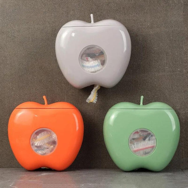 Apple Shape Disposable Food Cover Plastic Packaging - Cupindy