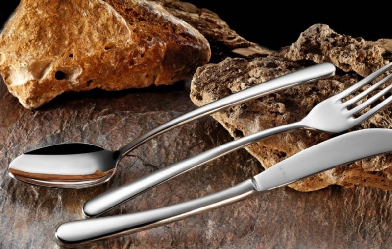 Aryildiz Stainless Steel Serving Spoon - Viole - Cupindy
