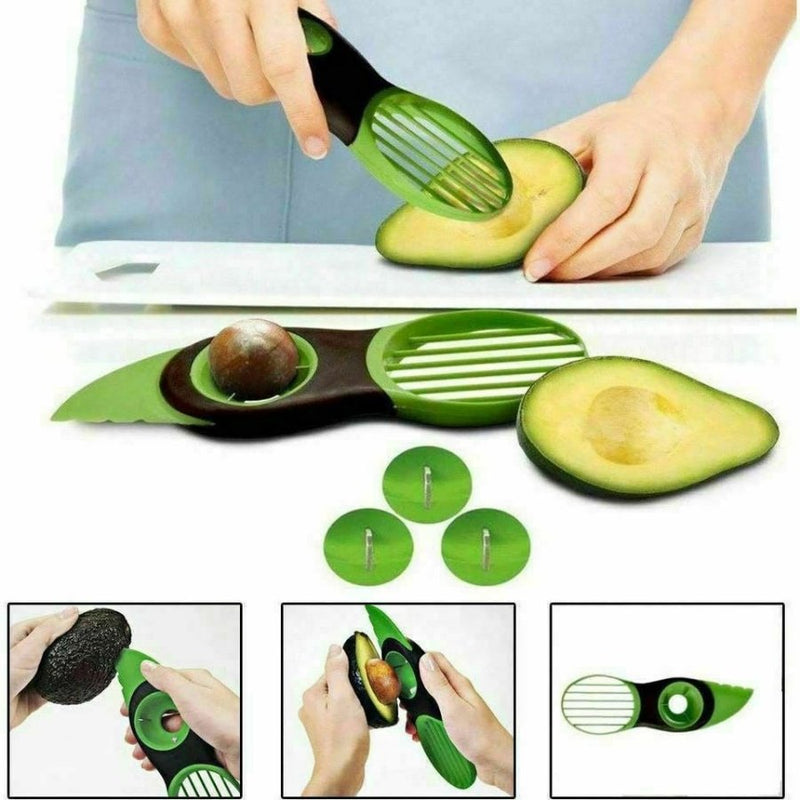 Avocado Cutter Slicer，3 in 1 - Cupindy