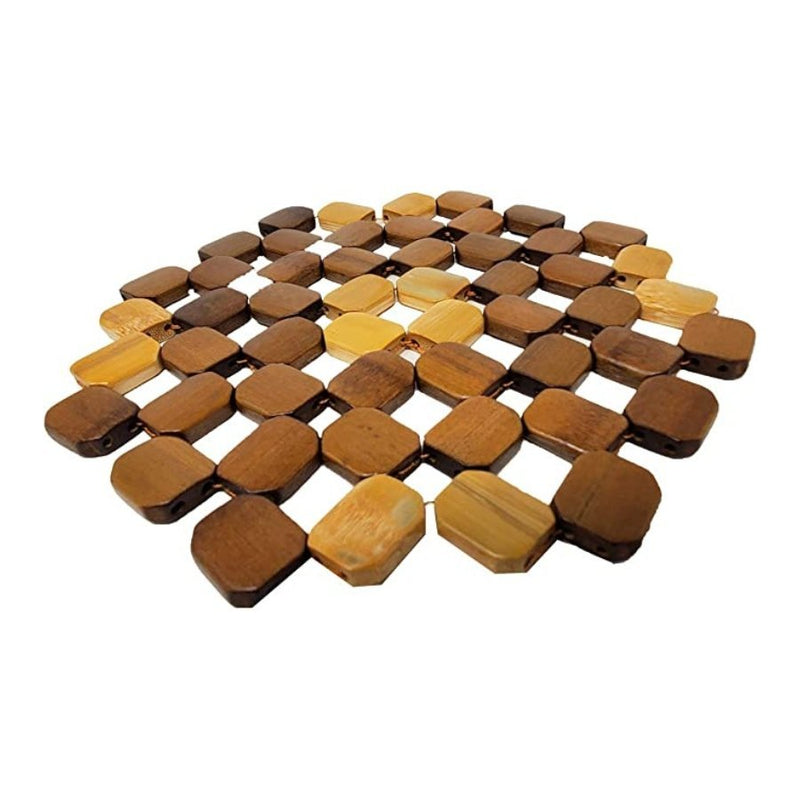 Bamboo Trivet Mat for hot dishes - Cupindy