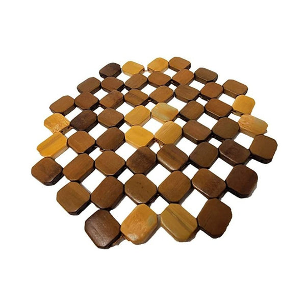 Bamboo Trivet Mat for hot dishes - Cupindy