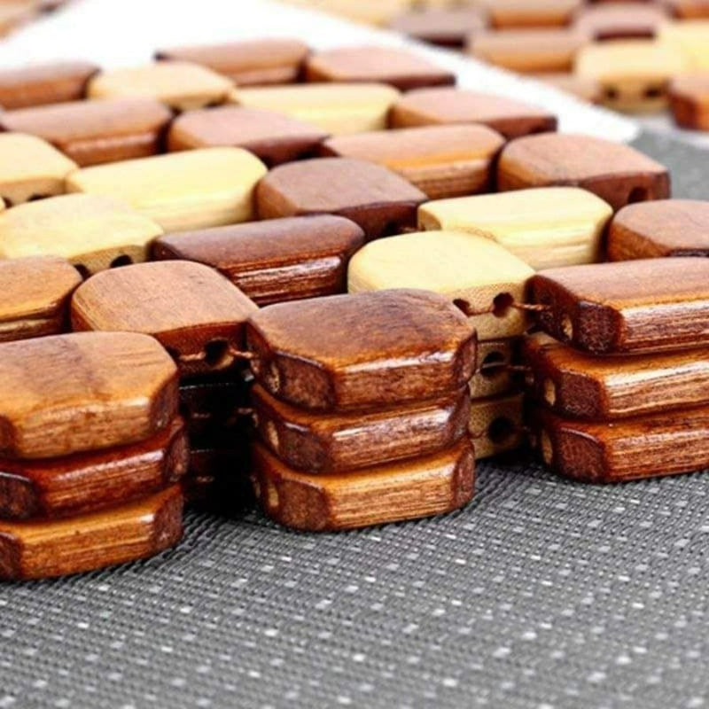 Bamboo Trivet Mat for hot dishes - Cupindy