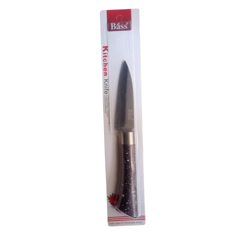 Bass Stainless Steel Fruit Knife With Plastic Handle - 20 cm - Cupindy
