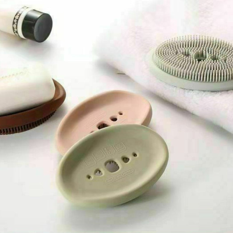 Bathroom Soap Dishes, Silicone Bar Soap Holder - Cupindy