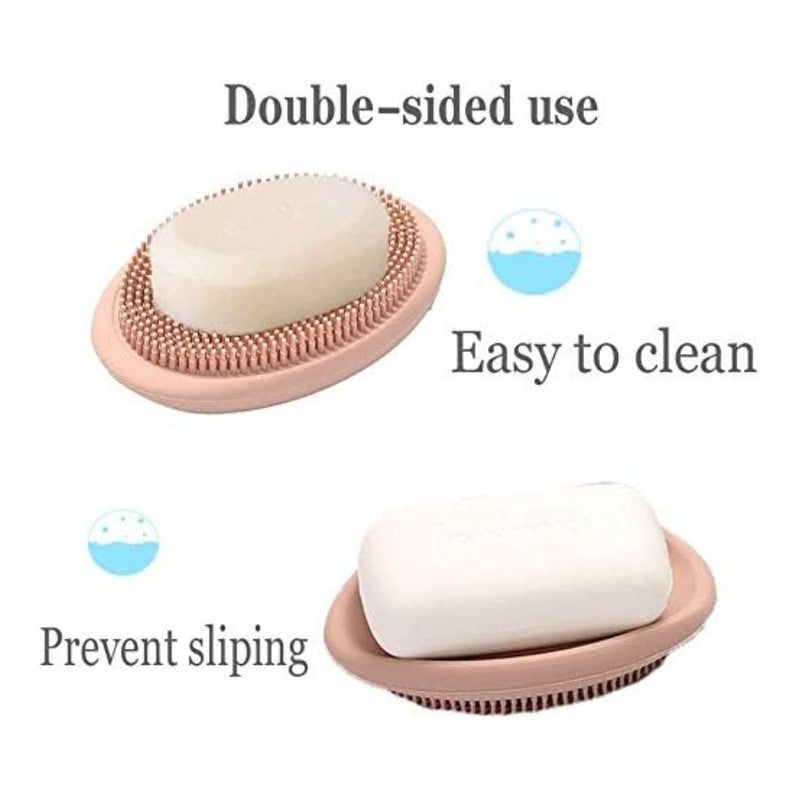 Bathroom Soap Dishes, Silicone Bar Soap Holder - Cupindy